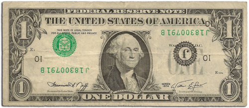United States Currency Errors